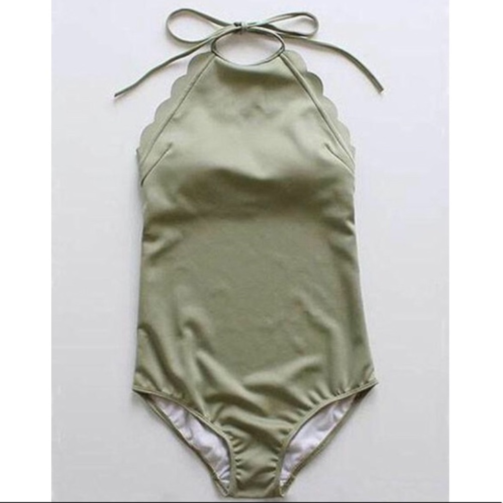 Green Halter Top Swimmie!!